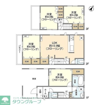 Kolet板橋四葉#02の物件間取画像